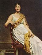 Portrait of Madame de Verninac Jacques-Louis  David